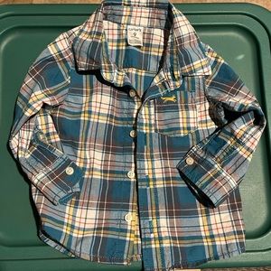 Carters baby button up 9mo